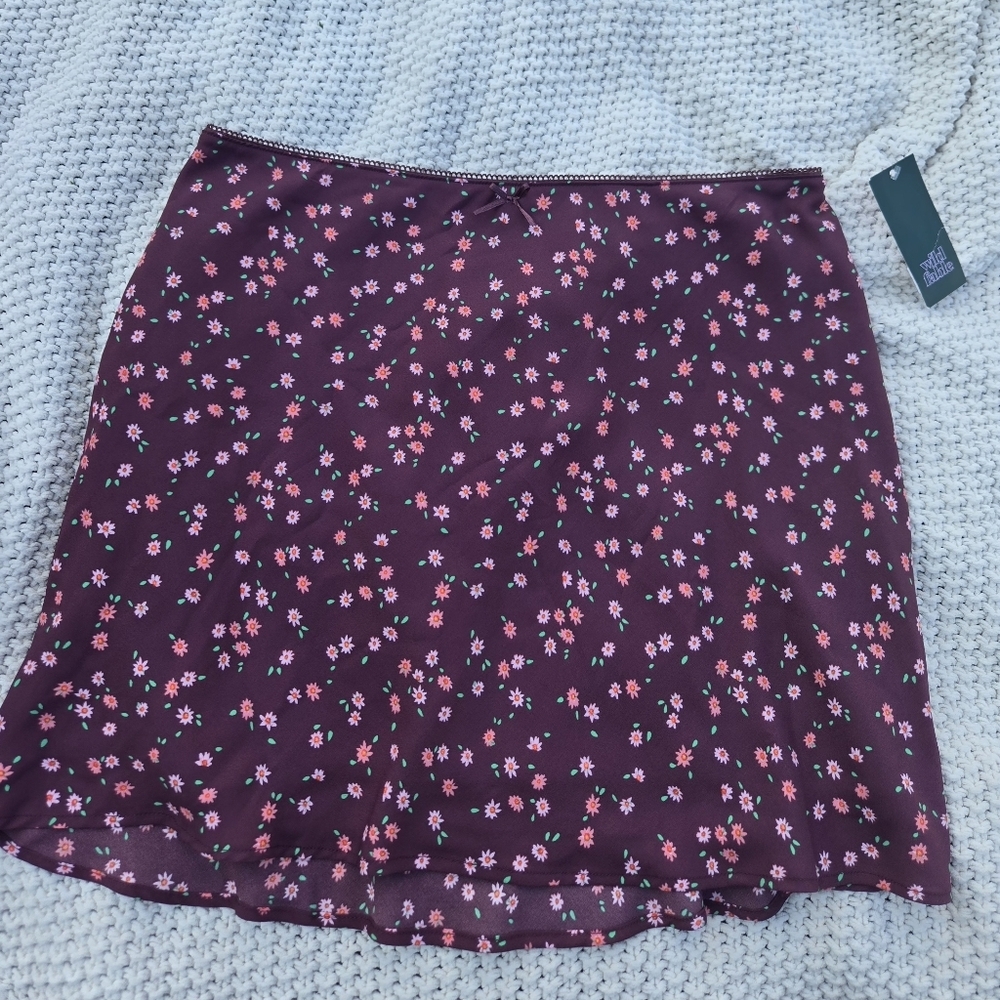 Wild Fable Floral Skirt Womens Large